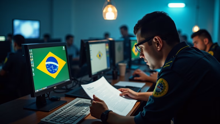 Operação da PF em cassino online ilegal no Rio em 2026.